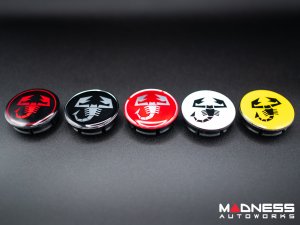 FIAT 500 ABARTH Tributo Ferrari Alloy Wheel Set - Black Finish